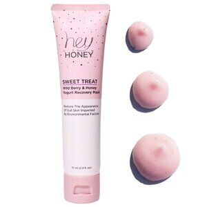 NIB Sweet Treat Wild Berry & Honey Yogurt Recovery Mask - Hey Honey